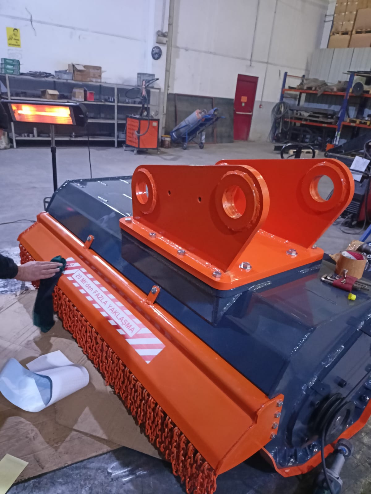 OT BİÇME ATAŞMANI- MULCHER (5 - 40 TON EXCAVATOR LER , BEKO-LOADER LER VE LOADER LER )